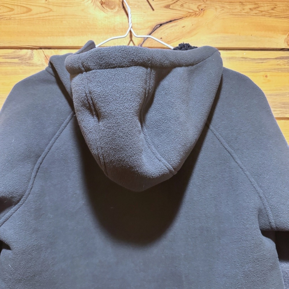 Outdoor‎ Research Juneau Fleece Hooded Jacket Navy Blue Sherpa Lined W Sz Small - Picture 10 of 10